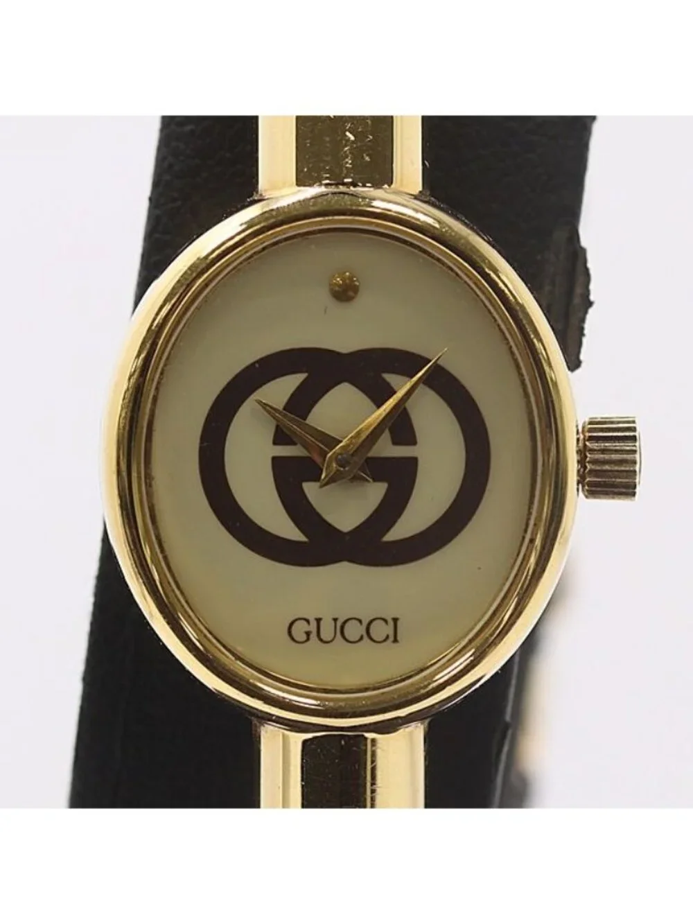 Gucci Quartz Ivory Dial Watch